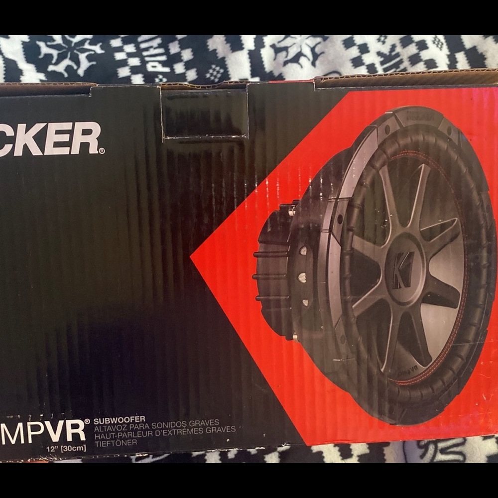 Kicker speaker 12” brand new